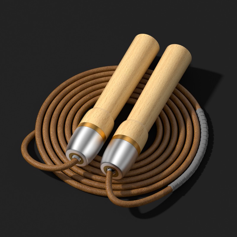 Ahşap Saplı Sığır Derisi İp At - Jump Rope Speed Bearing incelemesi ve fiyatı